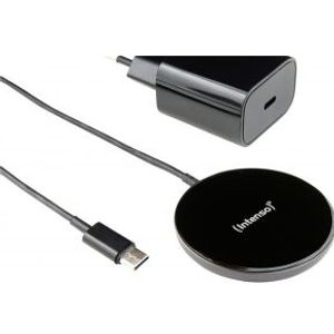 Intenso MB1 Smartphone Zwart USB Draadloos opladen Snel opladen Binnen