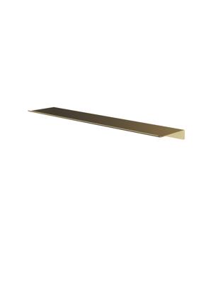 Hotbath &More Planchet 60 cm inclusief bevestigings rails Geborsteld messing PVD
