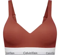 Calvin Klein Lift Bralette - Push up bralette Modern Cotton - Katoenen bh top met brede bandjes - M - Rood - M - M