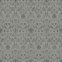 Dutch Wallcoverings Blomstermala - Ludvig D. Grey - Grijs