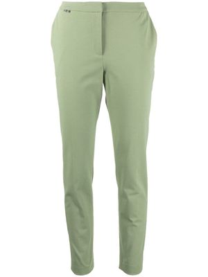 Le Tricot Perugia pantalon fuselé à taille basse - Vert