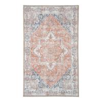 Peters - Havana Deurmat - Oranje/Blauw - Chenille Polyester - 50x80 cm