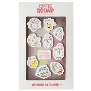 CutieSquad Big foam stickers - Space Hamsters