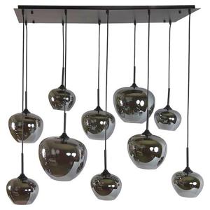 Hanglamp Galaxy Zwart Rond - 10 lampen - E27