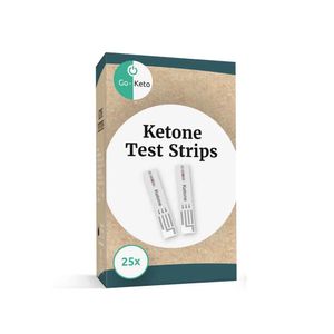 Go-Keto Bloed Ketonen Teststrips voor Go-Keto meter (x 25)