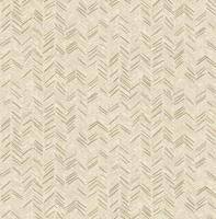 Dutch Wallcoverings Euphorie - Visgraat - Creme/Goud