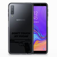 Samsung Galaxy A7 (2018) Silicone-hoesje Pistol DTMP - thumbnail