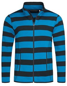 Stedman® S5090 Striped Fleece Jacket