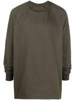 Rick Owens t-shirt Baseball à manches longues - Vert