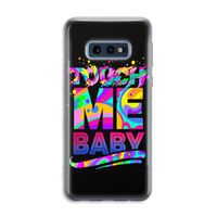Touch Me: Samsung Galaxy S10e Transparant Hoesje