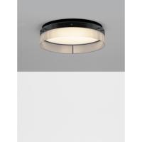 Lyora Design plafondlampPauline zwart met glas Ø 55cm - 9695264