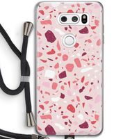 Terrazzo N°15: LG V30 Transparant Hoesje met koord