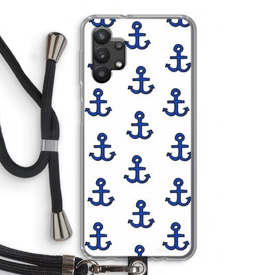 Ankers: Samsung Galaxy A32 5G Transparant Hoesje met koord