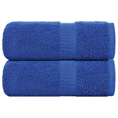 VidaXL Washandjes 2 stuks frogn blauw 30x30 cm 100% katoen