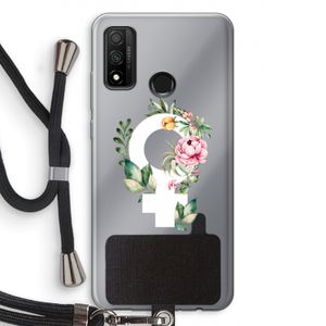 Venus: Huawei P Smart (2020) Transparant Hoesje met koord