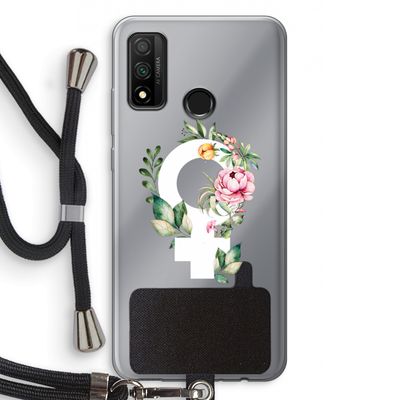 Venus: Huawei P Smart (2020) Transparant Hoesje met koord