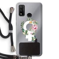 Venus: Huawei P Smart (2020) Transparant Hoesje met koord
