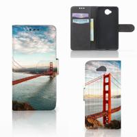 Microsoft Lumia 650 | Flip Cover | Golden Gate Bridge