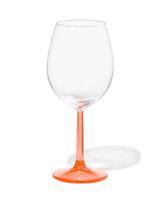 HEMA Wijnglas 430ml Tafelgenoten Glas Met Koraal (koraal) - thumbnail