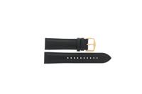 Horlogeband Fossil FS5381 / Neutra Leder Zwart 22mm