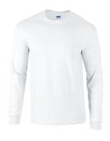 Gildan G2400 Ultra Cotton™ Long Sleeve T-Shirt - White - L - thumbnail