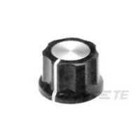 TE Connectivity 4-1437624-8 TE AMP Industrial Switches and Knobs Draaiknop Met wijzer Zwart (Ø) 44.9 mm 1 stuk(s) Package - thumbnail