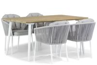 Santika Novita/Montana 180 cm dining tuinset 5-delig