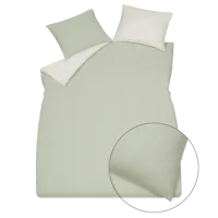 Vandyck Pure 89 smoke green dekbedovertrek