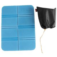 XPE folder Camping mat opvouwbare kleine kussen vochtbestendige waterdichte voorkomen vuile picknick mat strand pad (blauw)