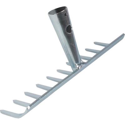 Tuinhark - 10 tanden - verzinkt - 25 cm - zonder steel