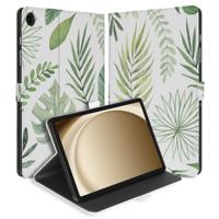 Samsung Galaxy Tab A11 Plus | Book Case | Hoesje met Standaard Leaves