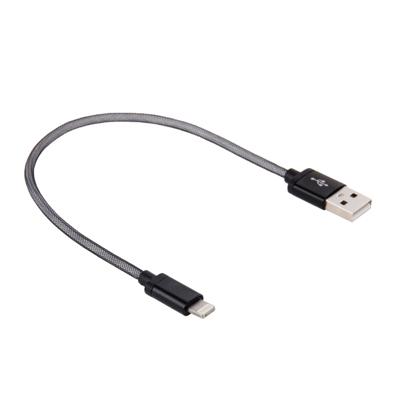 1m Net Style Metal Head 8 Pin to USB Data / Charger Cable For iPhone XR / iPhone XS MAX / iPhone X & XS / iPhone 8 & 8 Plus / iPhone 7 & 7 Plus / iP