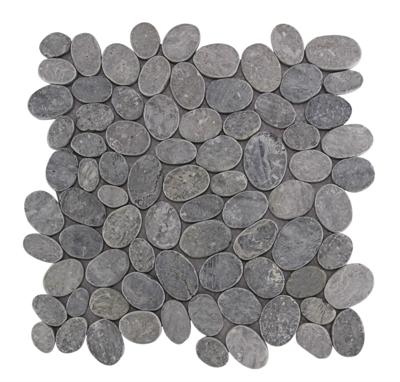 Stabigo Mosaic oval light gray 30x30 cm