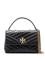 Tory Burch petit sac porté épaule Kira Chevron - Noir - thumbnail