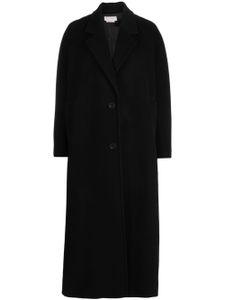 Alexander McQueen manteau à simple boutonnage - Noir