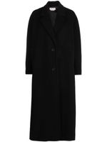 Alexander McQueen single-breasted wool-blend coat - Noir - thumbnail