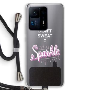 Sparkle quote: Xiaomi Mi Mix 4 Transparant Hoesje met koord