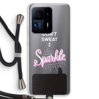 Sparkle quote: Xiaomi Mi Mix 4 Transparant Hoesje met koord