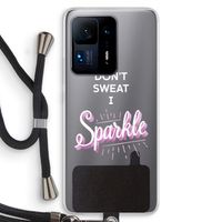 Sparkle quote: Xiaomi Mi Mix 4 Transparant Hoesje met koord