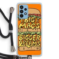 Big Macs Bigger Dreams: Samsung Galaxy A52 Transparant Hoesje met koord