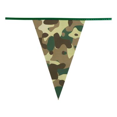 Boland Camouflage vlaggenlijn, 6mtr.