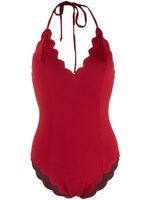 Marysia maillot de bain Broadway à bords festonnés - Rouge - thumbnail