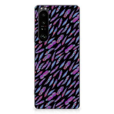 Sony Xperia 1 III | TPU bumper | Feathers Color Sony Xperia 1 III | TPU bumper | Feathers Color
