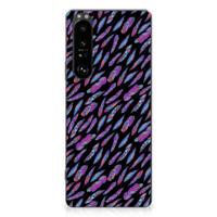 Sony Xperia 1 III | TPU bumper | Feathers Color