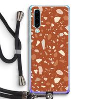 Terrazzo N°22: Huawei P30 Transparant Hoesje met koord