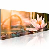 Schilderij - Prachtige Lotus - thumbnail