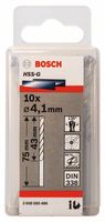 Bosch Accessoires Metaalboren HSS-G, Standard 4,1 x 43 x 75 mm 10st - 2608585486