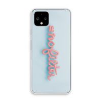 #nofilter: Pixel 4 Transparant Hoesje
