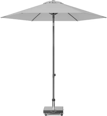 Platinum Sun & Shade parasol lisboa 250cm lichtgrijs