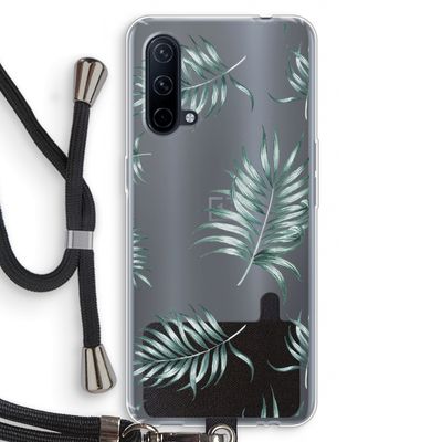Simple leaves: OnePlus Nord CE 5G Transparant Hoesje met koord